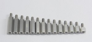 白鐵M3牙間隔柱-公母Galvanized Iron M3 Thread Spacer Bolt Sets