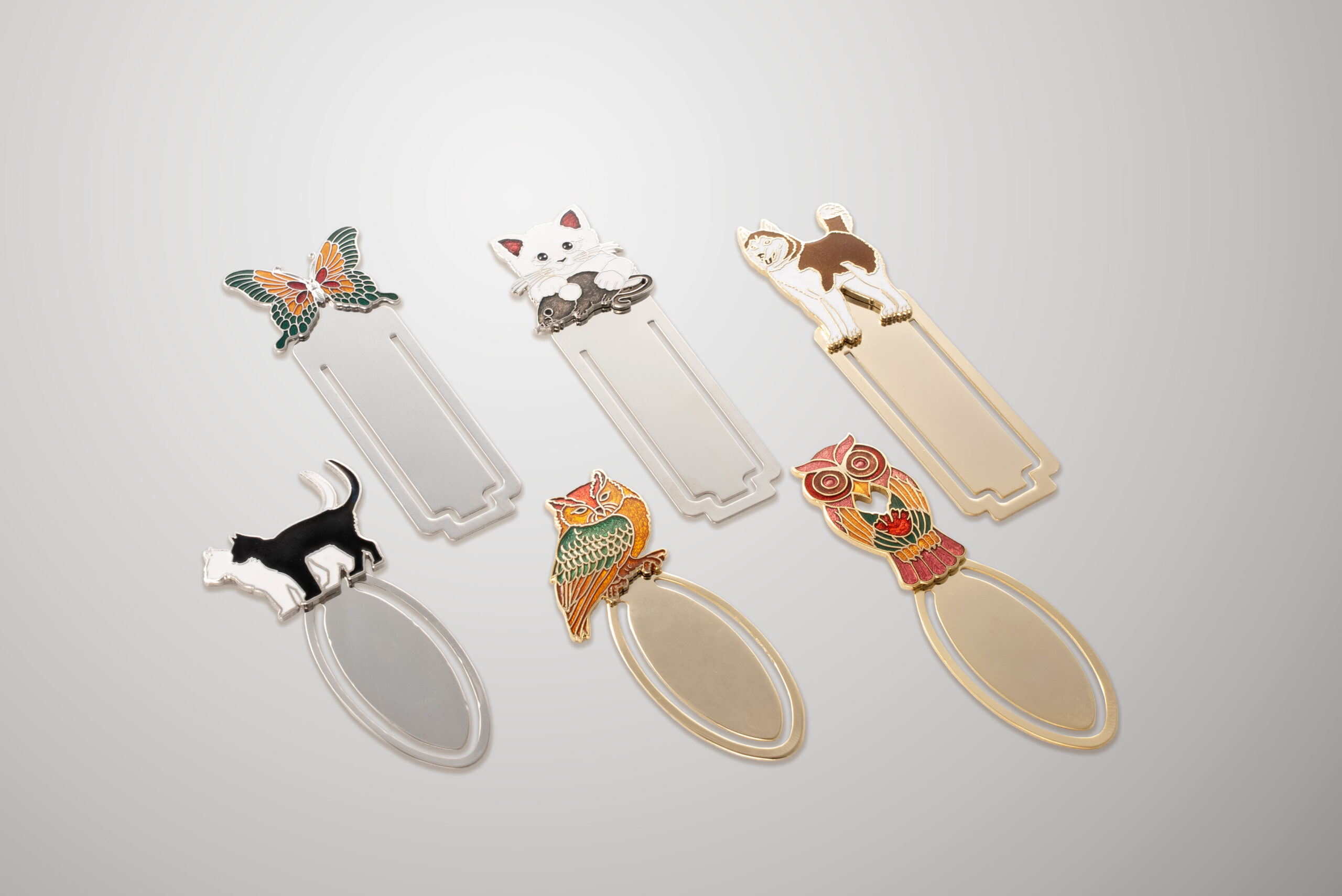 動物造型琺瑯書籤