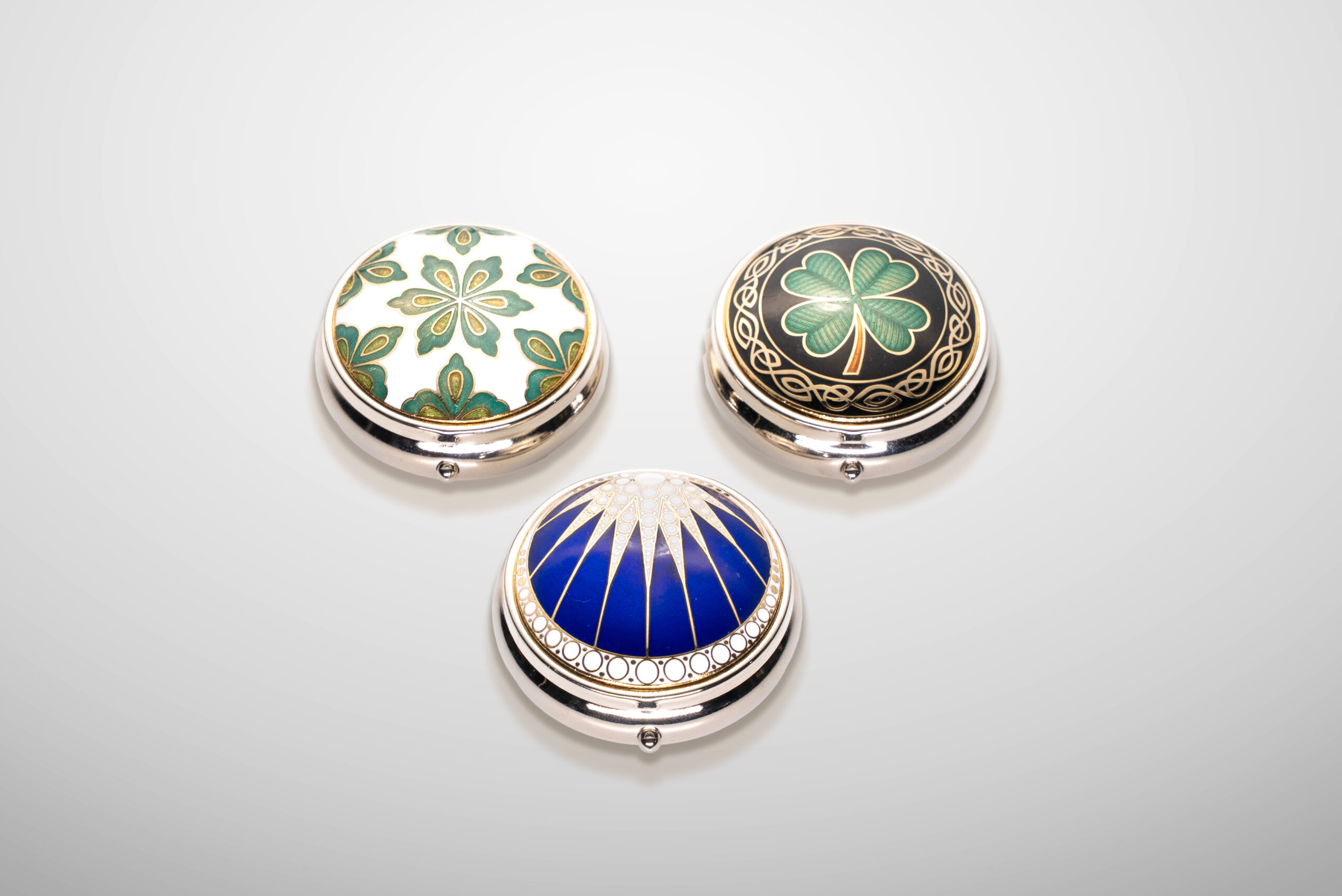 客製化琺瑯圖案大圓萬用盒