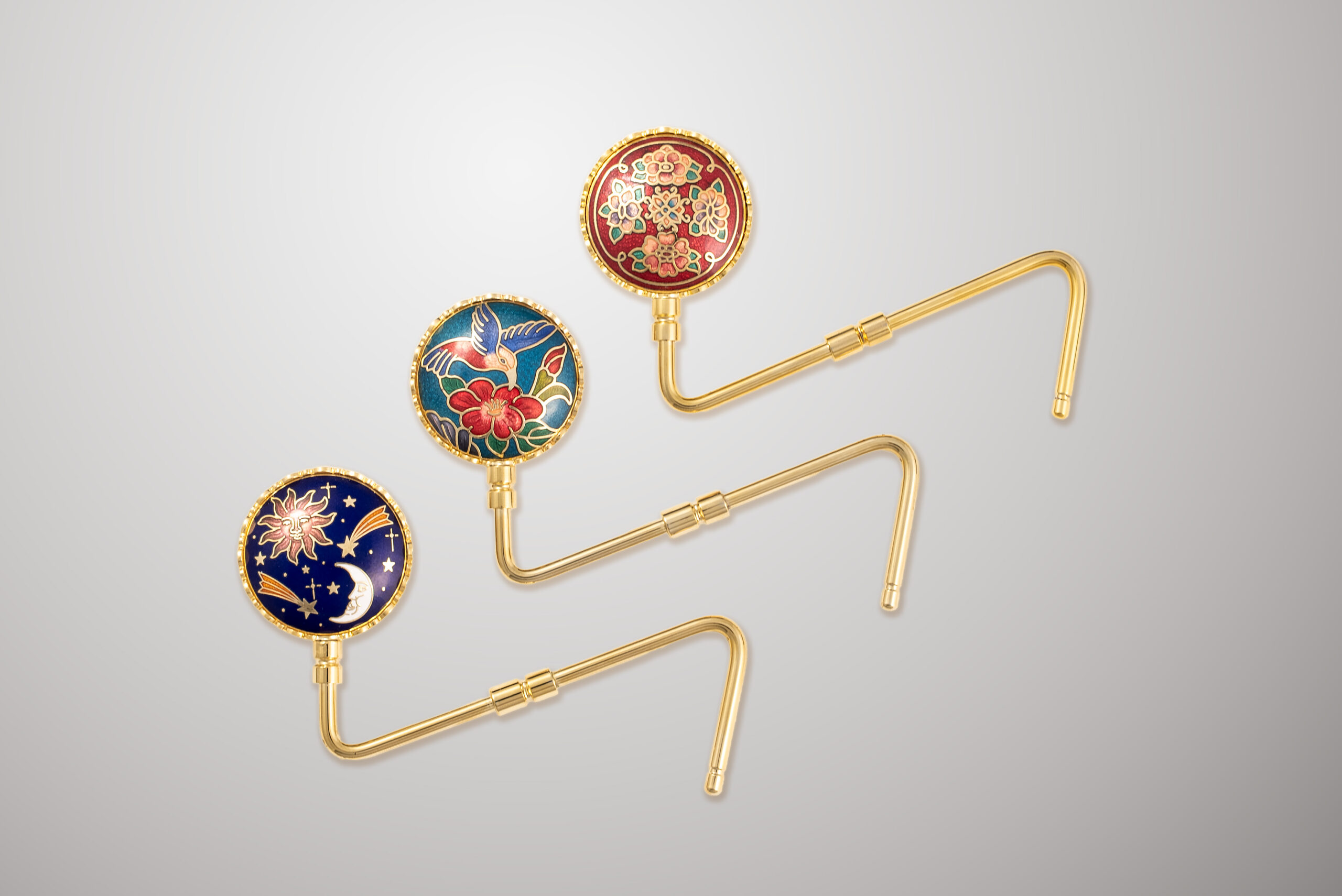 景泰藍皮包掛勾