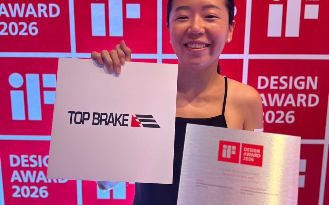 台灣之光！TOP BRAKE 勇奪 2026 德國 iF 設計大獎