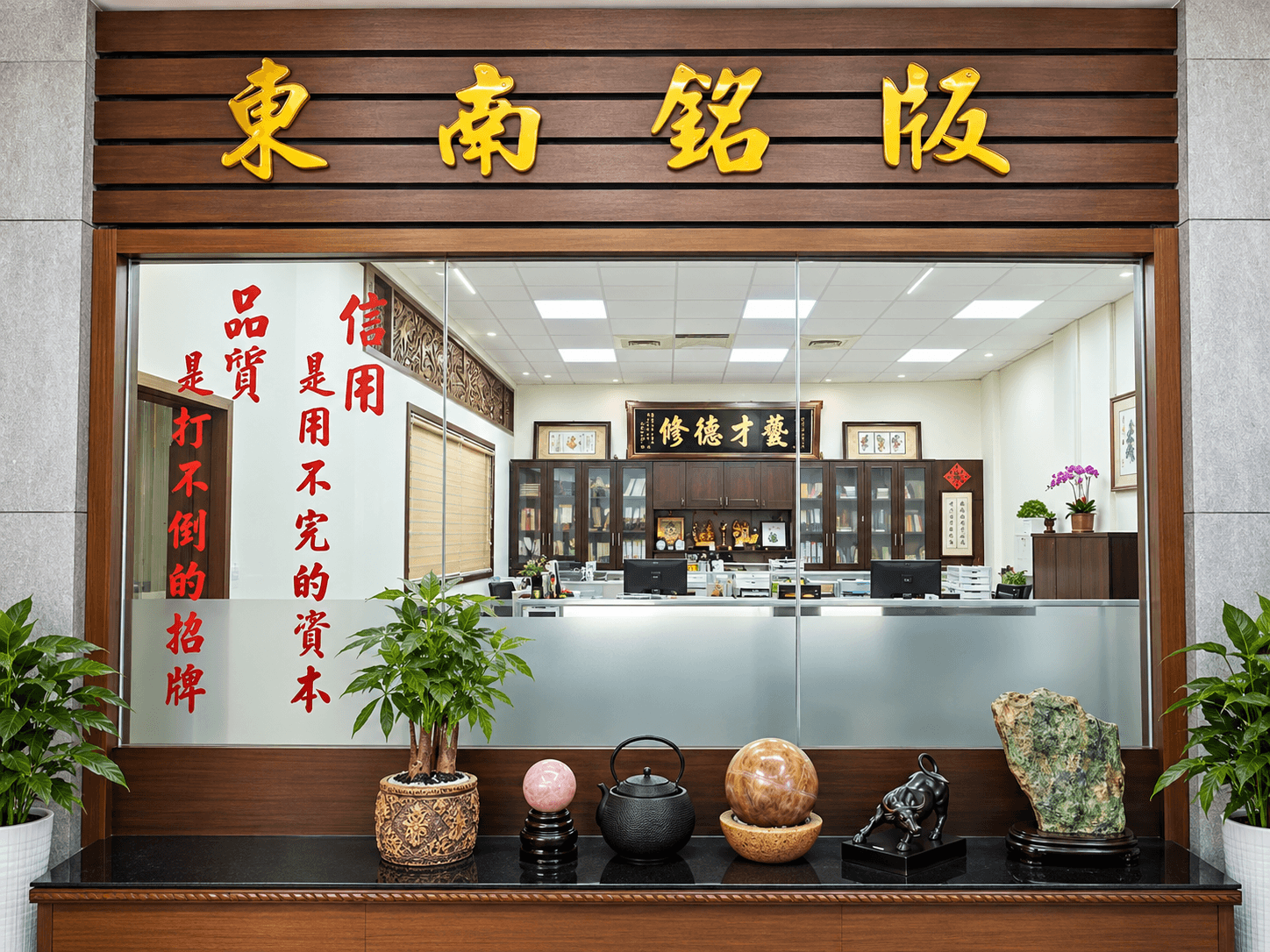 專業銘版製造企業環境與品牌形象